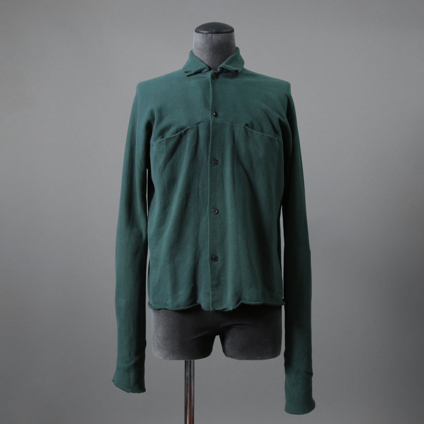 m.a+ エムエークロス / one piece med fit shirt / コットンカシミア 長袖シャツ / H250D JCKM / size 表記なし (PETROL) GREEN系