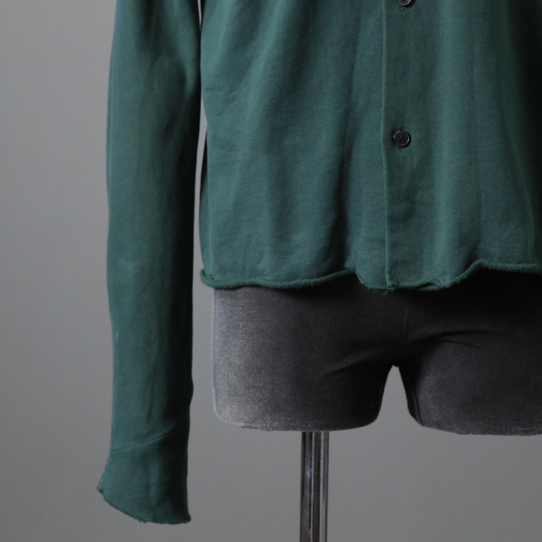 m.a+ エムエークロス / one piece med fit shirt / コットンカシミア 長袖シャツ / H250D JCKM / size 表記なし (PETROL) GREEN系