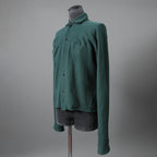 m.a+ エムエークロス / one piece med fit shirt / コットンカシミア 長袖シャツ / H250D JCKM / size 表記なし (PETROL) GREEN系