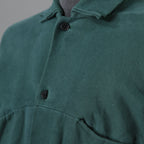 m.a+ エムエークロス / one piece med fit shirt / コットンカシミア 長袖シャツ / H250D JCKM / size 表記なし (PETROL) GREEN系