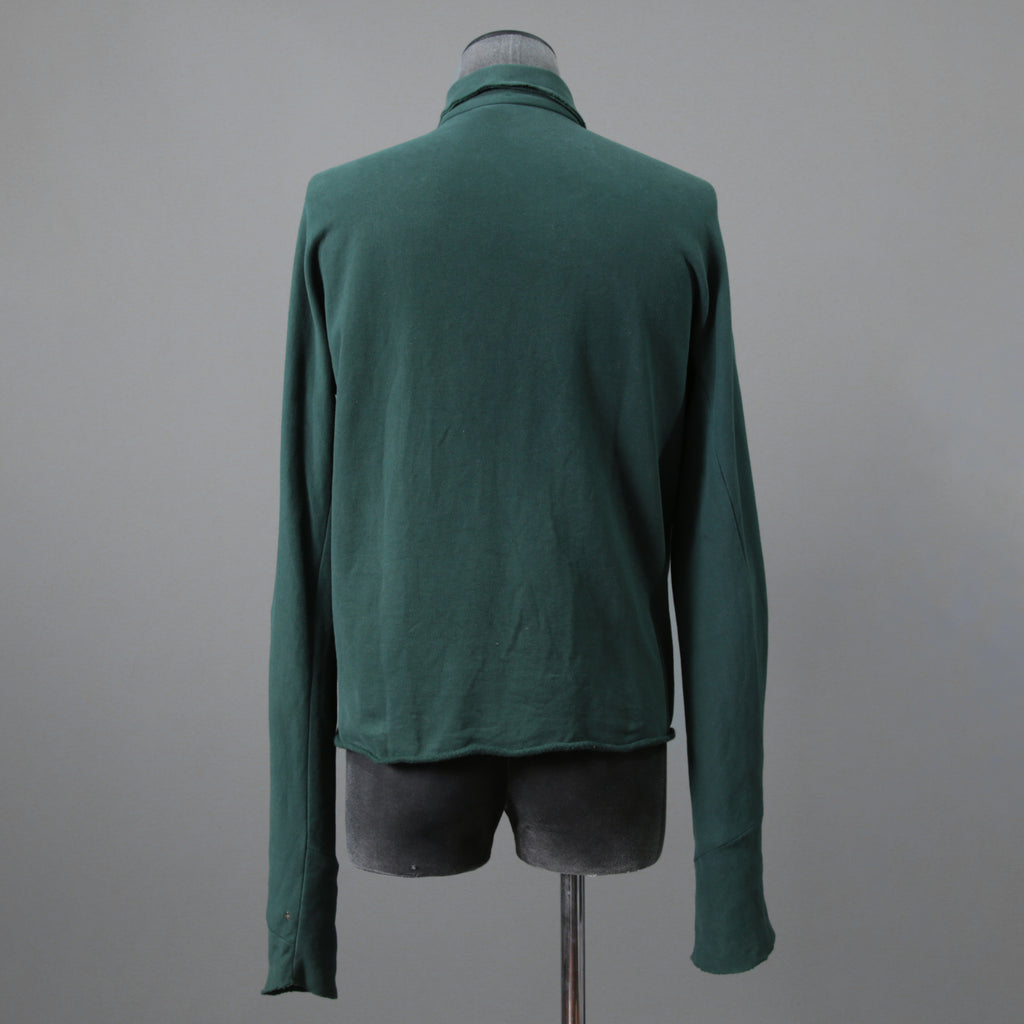 m.a+ エムエークロス / one piece med fit shirt / コットンカシミア 長袖シャツ / H250D JCKM / size 表記なし (PETROL) GREEN系