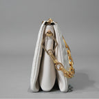 Louis Vuitton ルイヴィトン / 美品 クッサン PM / M21769 / WHITE 白 レザー ショルダーバッグ モノグラム