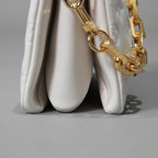 Louis Vuitton ルイヴィトン / 美品 クッサン PM / M21769 / WHITE 白 レザー ショルダーバッグ モノグラム