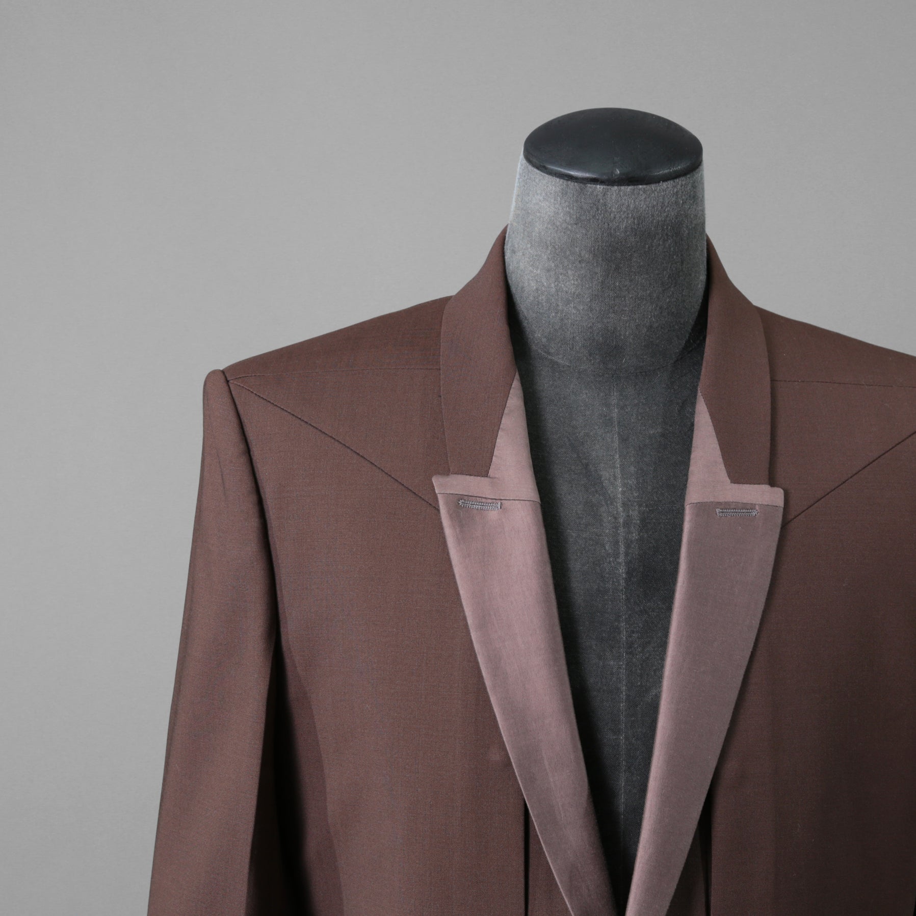 Rick Owens リックオウエンス / 23FW LUXOR / 美品 FOG PCKET SOFT BLEZER / RU02C7724-ZLSC  / size 48 (BROWN)