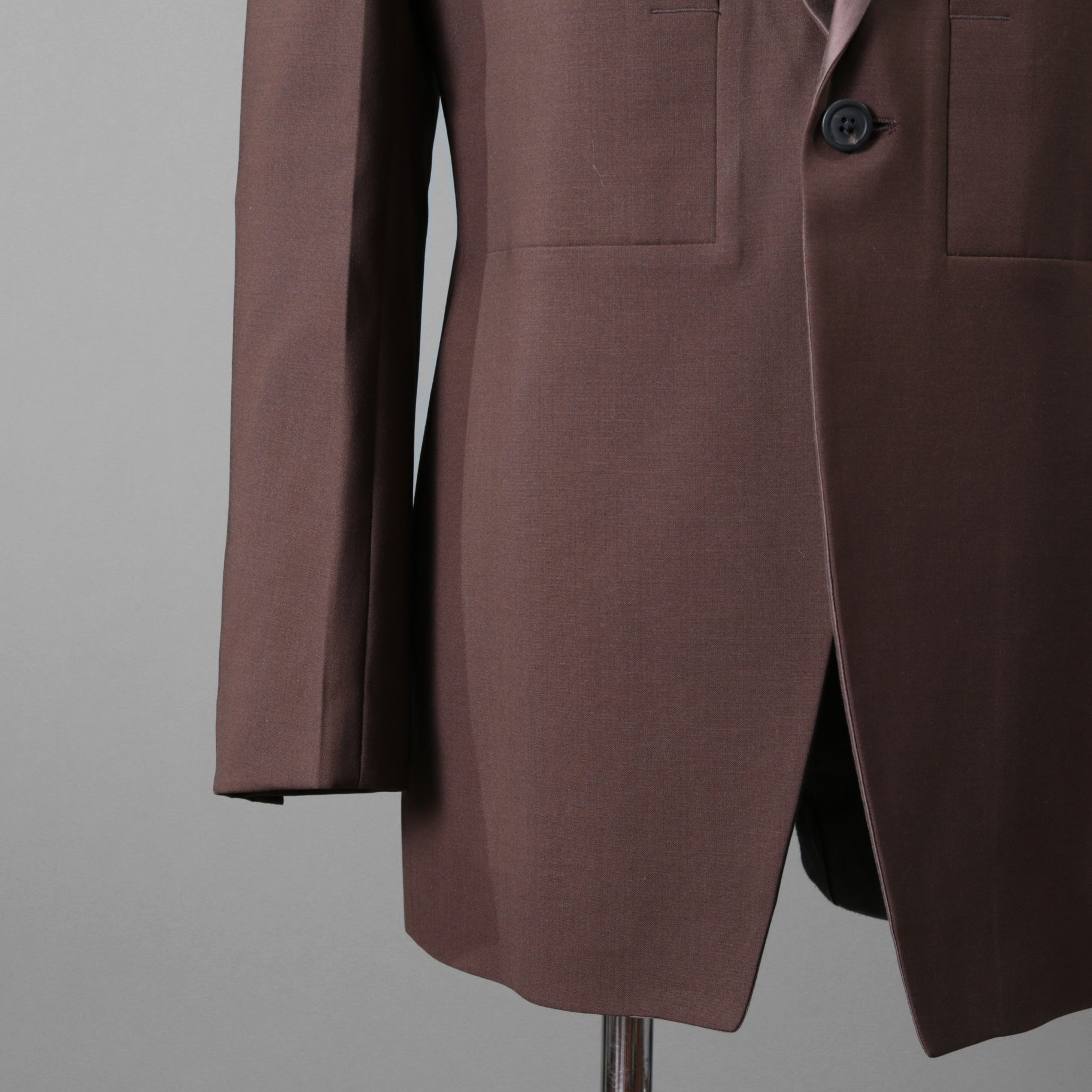 Rick Owens リックオウエンス / 23FW LUXOR / 美品 FOG PCKET SOFT BLEZER / RU02C7724-ZLSC  / size 48 (BROWN)