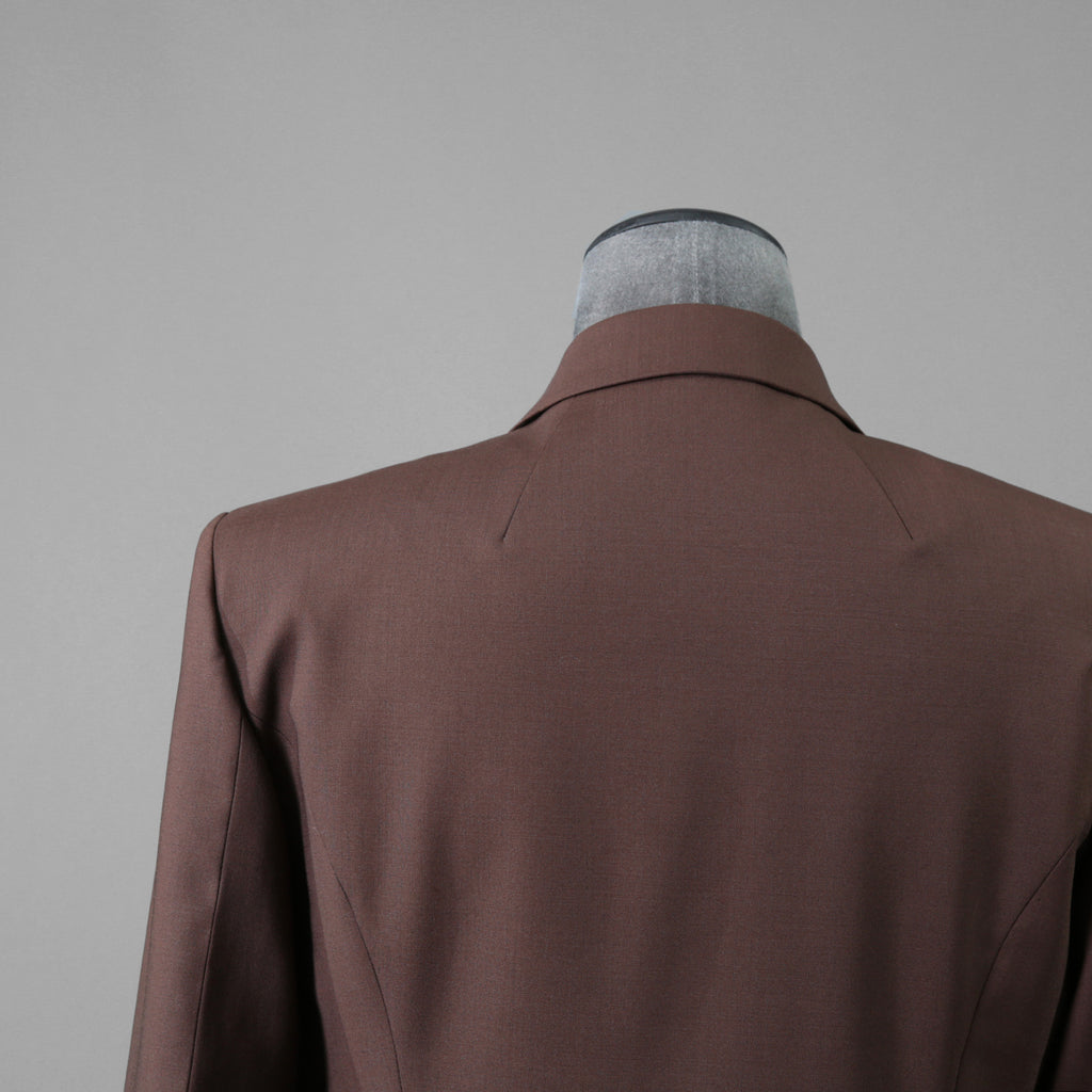 Rick Owens リックオウエンス / 23FW LUXOR / 美品 FOG PCKET SOFT BLEZER / RU02C7724-ZLSC  / size 48 (BROWN)