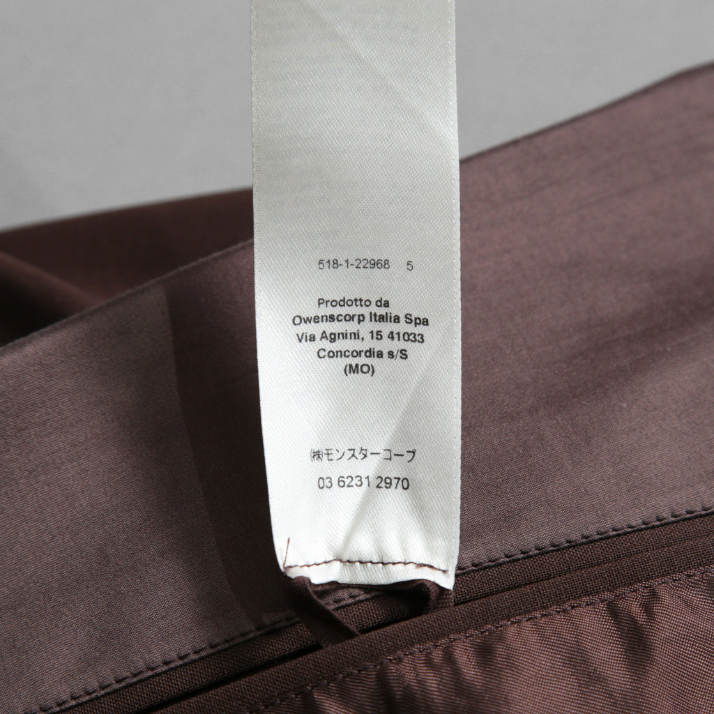 Rick Owens リックオウエンス / 23FW LUXOR / 美品 FOG PCKET SOFT BLEZER / RU02C7724-ZLSC  / size 48 (BROWN)