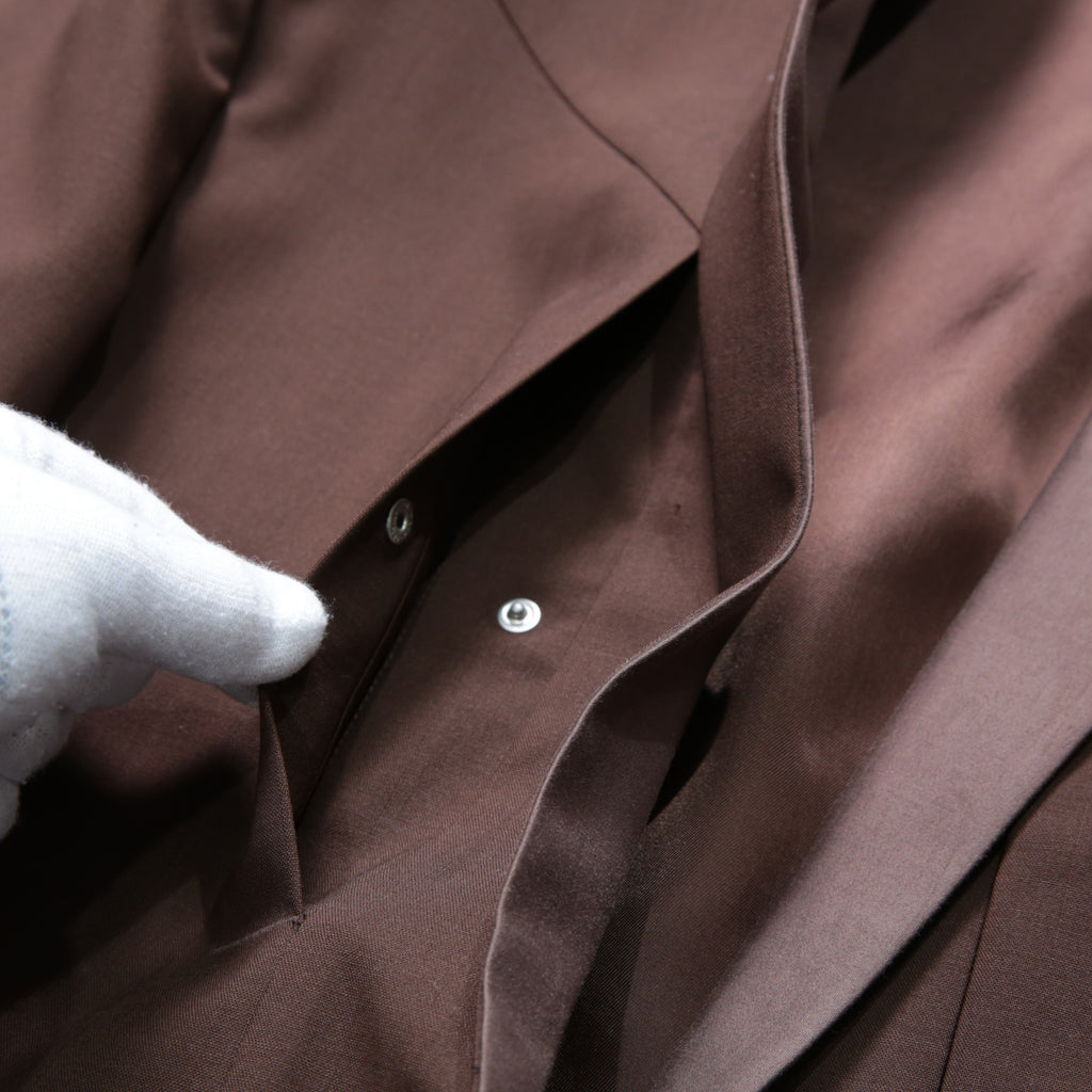 Rick Owens リックオウエンス / 23FW LUXOR / 美品 FOG PCKET SOFT BLEZER / RU02C7724-ZLSC  / size 48 (BROWN)