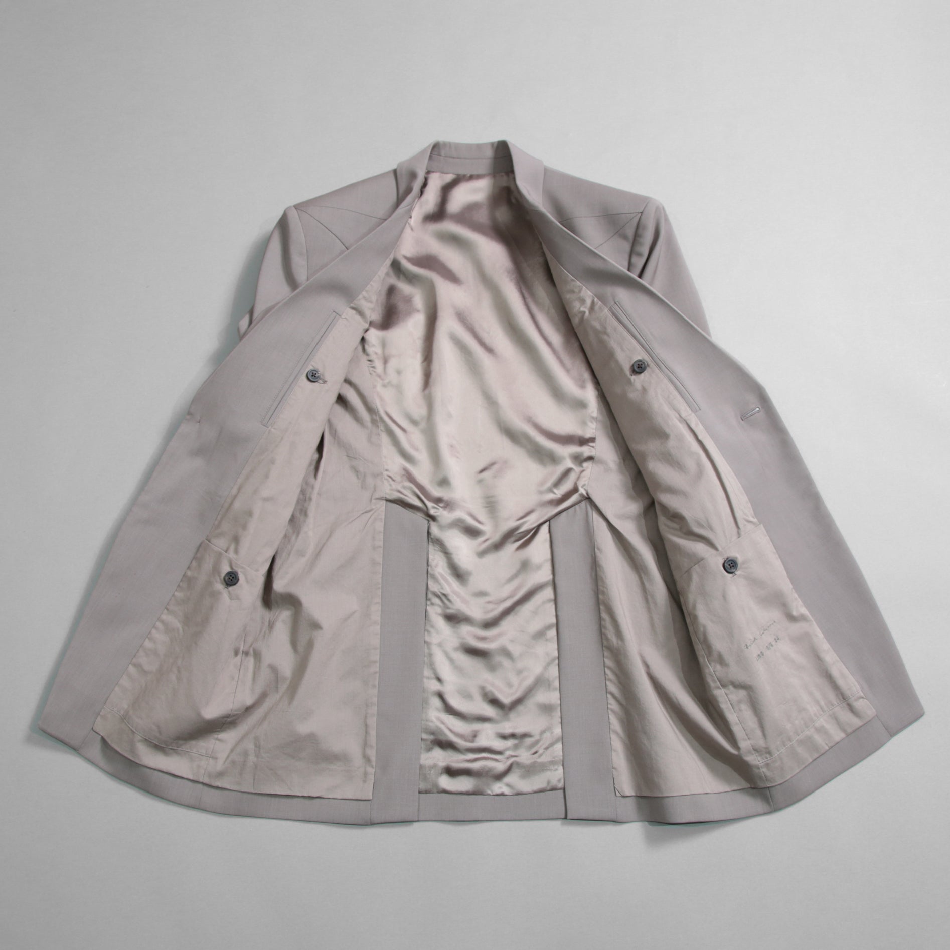 Rick Owens リックオウエンス / 24SS LIDO / 美品 FOG PCKET SOFT BLEZER / RU01D3724-WL / size 48 (DUST)