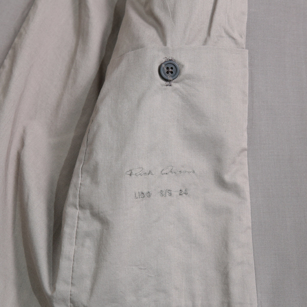 Rick Owens リックオウエンス / 24SS LIDO / 美品 FOG PCKET SOFT BLEZER / RU01D3724-WL / size 48 (DUST)
