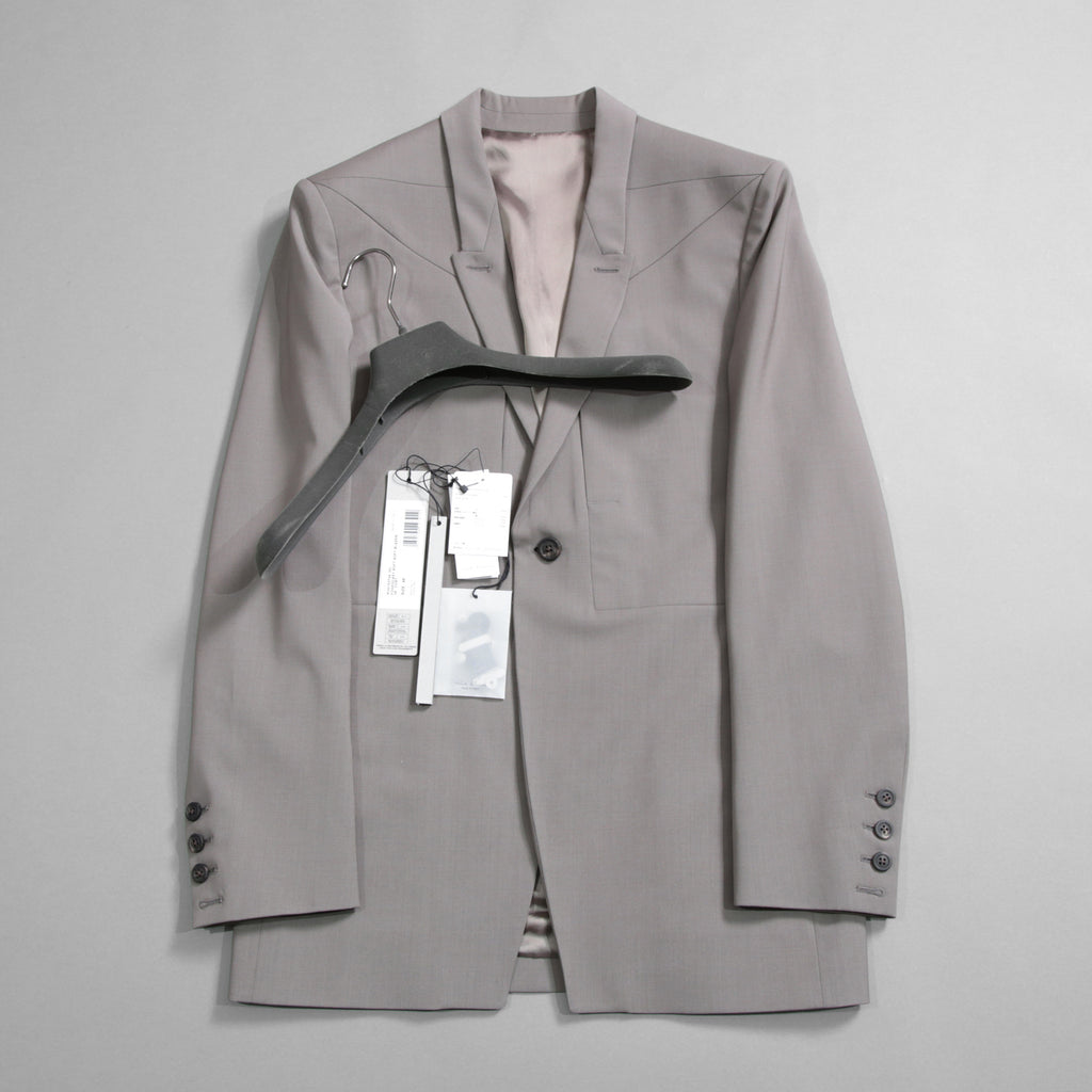 Rick Owens リックオウエンス / 24SS LIDO / 美品 FOG PCKET SOFT BLEZER / RU01D3724-WL / size 48 (DUST)