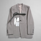 Rick Owens リックオウエンス / 24SS LIDO / 美品 FOG PCKET SOFT BLEZER / RU01D3724-WL / size 48 (DUST)