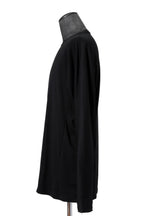 美品 DEVOA デヴォア / 24SS Long sleeve hybrid yarn jersey / 長袖Tシャツ / size 2 (BLACK)