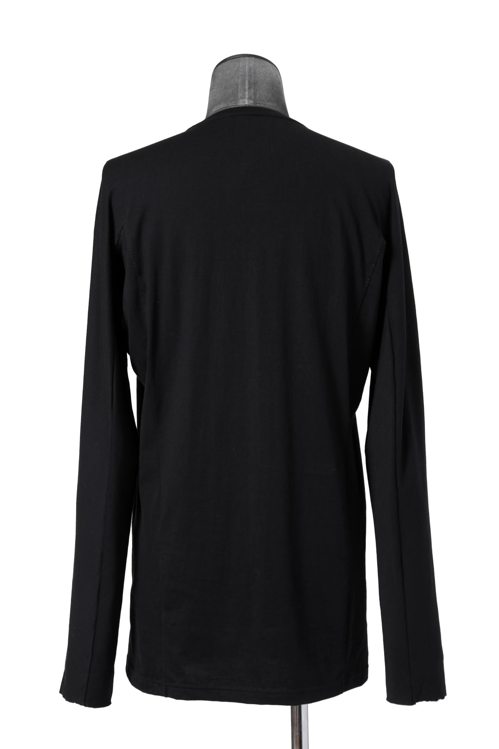 美品 DEVOA デヴォア / 24SS Long sleeve hybrid yarn jersey / 長袖Tシャツ / size 2 (BLACK)