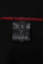 美品 DEVOA デヴォア / 24SS Long sleeve hybrid yarn jersey / 長袖Tシャツ / size 2 (BLACK)