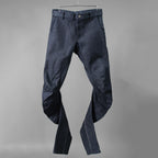 N/07 エヌゼロナナ / SPYRALPANT SLIM 13oz / SPANDEX-DENIM OVERLOCKED / スパイラルデニム / size 46 (INDIGO)