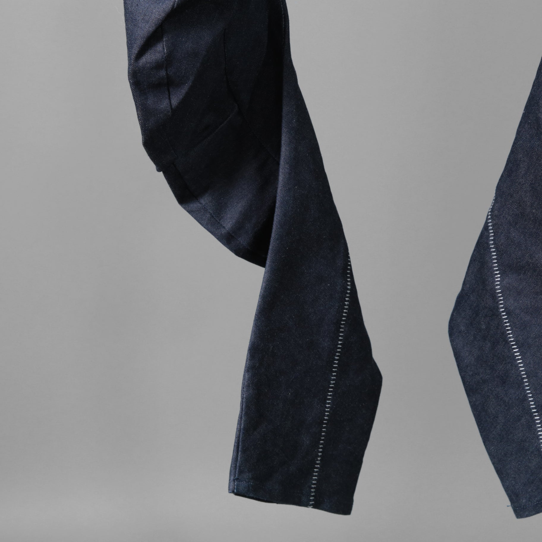 N/07 エヌゼロナナ / SPYRALPANT SLIM 13oz / SPANDEX-DENIM OVERLOCKED / スパイラルデニム / size 46 (INDIGO)