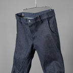 N/07 エヌゼロナナ / SPYRALPANT SLIM 13oz / SPANDEX-DENIM OVERLOCKED / スパイラルデニム / size 46 (INDIGO)