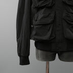 未使用 DIESEL ディーゼル / 23AW J-Stain-Short Jacket / マルチポケット ボンバー ジャケット / size 46 (BLACK)