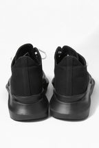確実正規 Rick Owens DRKSHDW / 22SS アブストラクト ローカット スニーカー / ABSTRACT LOW SNEAKER / size 40 (25cm) ブラック×ホワイト