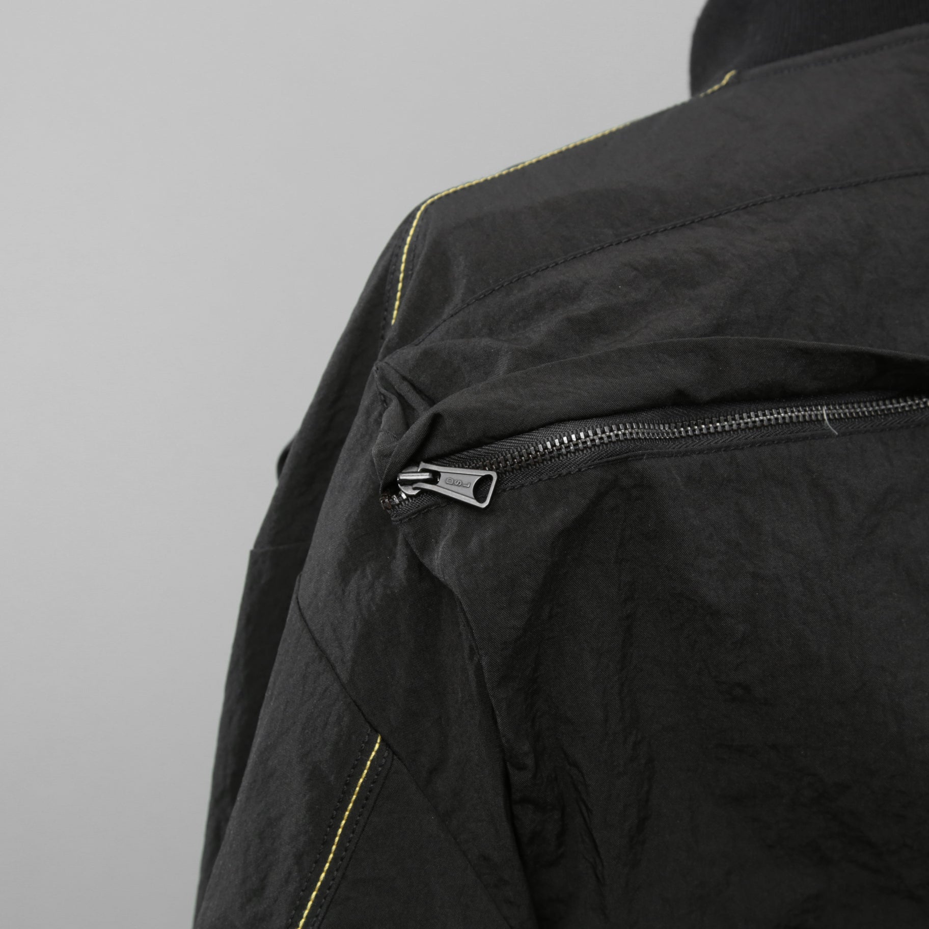 未使用 DIESEL ディーゼル / 23AW J-Stain-Short Jacket / マルチポケット ボンバー ジャケット / size 46 (BLACK)