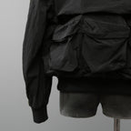 未使用 DIESEL ディーゼル / 23AW J-Stain-Short Jacket / マルチポケット ボンバー ジャケット / size 46 (BLACK)