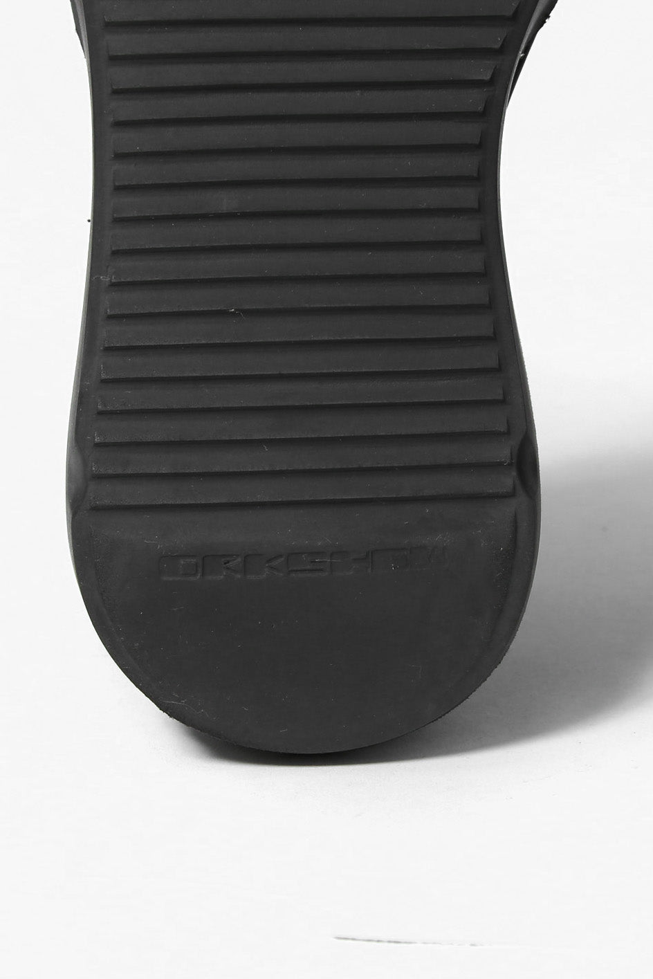 確実正規 Rick Owens DRKSHDW / 22SS アブストラクト ローカット スニーカー / ABSTRACT LOW SNEAKER / size 40 (25cm) ブラック×ホワイト