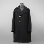 IRENISA イレニサ / 22AW トグル コート / ウール メルトン / size 2 (BLACK)