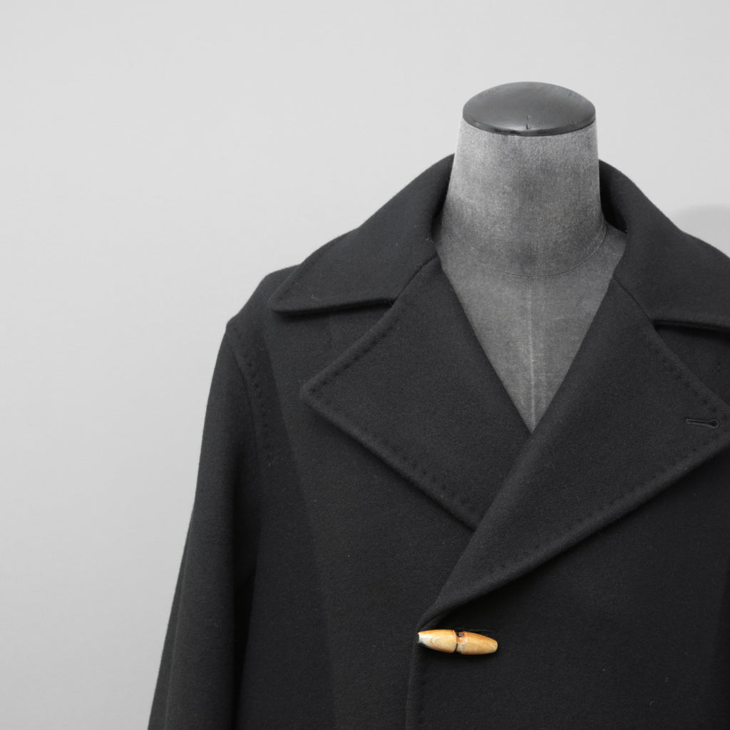 IRENISA イレニサ / 22AW トグル コート / ウール メルトン / size 2 (BLACK)