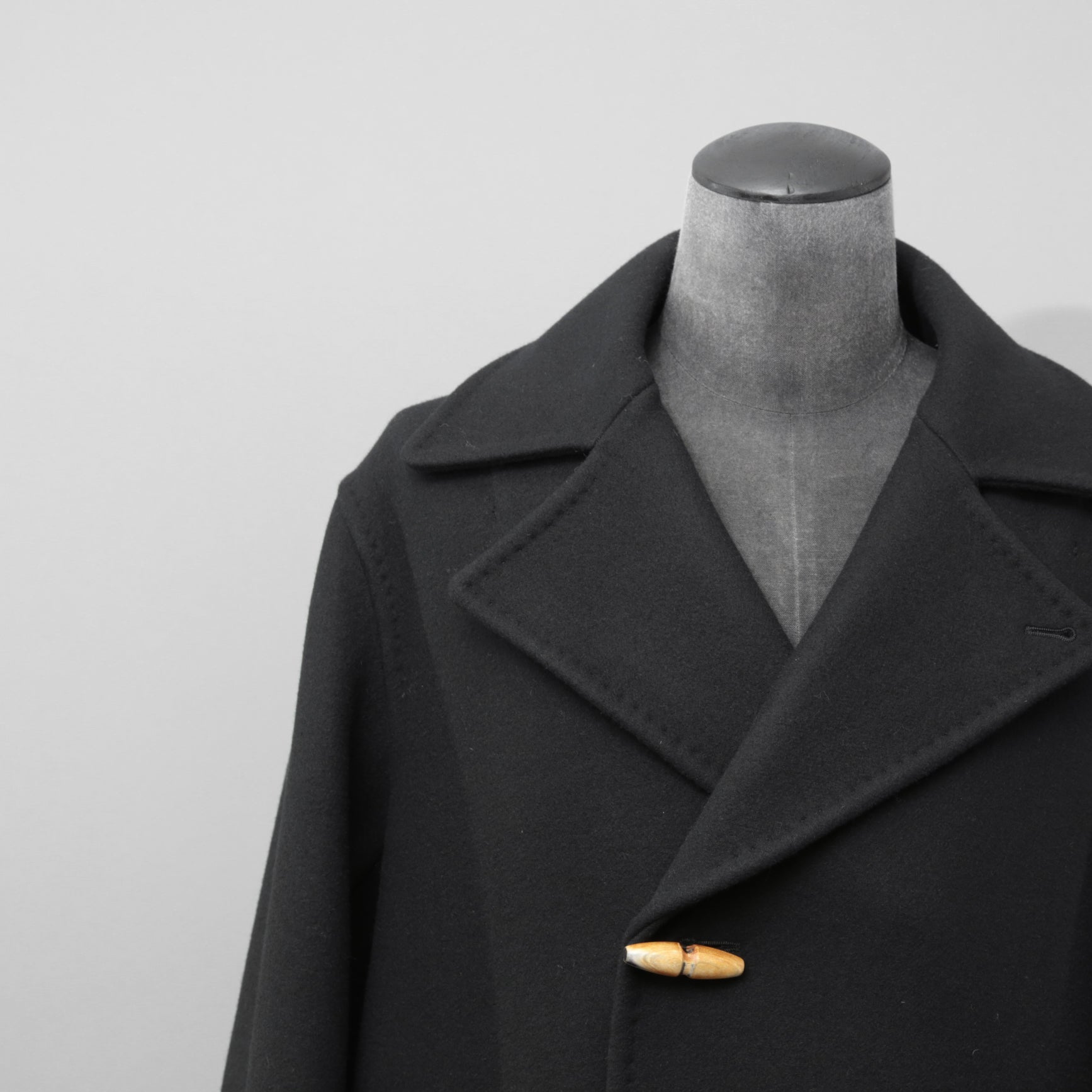 IRENISA イレニサ / 22AW トグル コート / ウール メルトン / size 2 (BLACK)