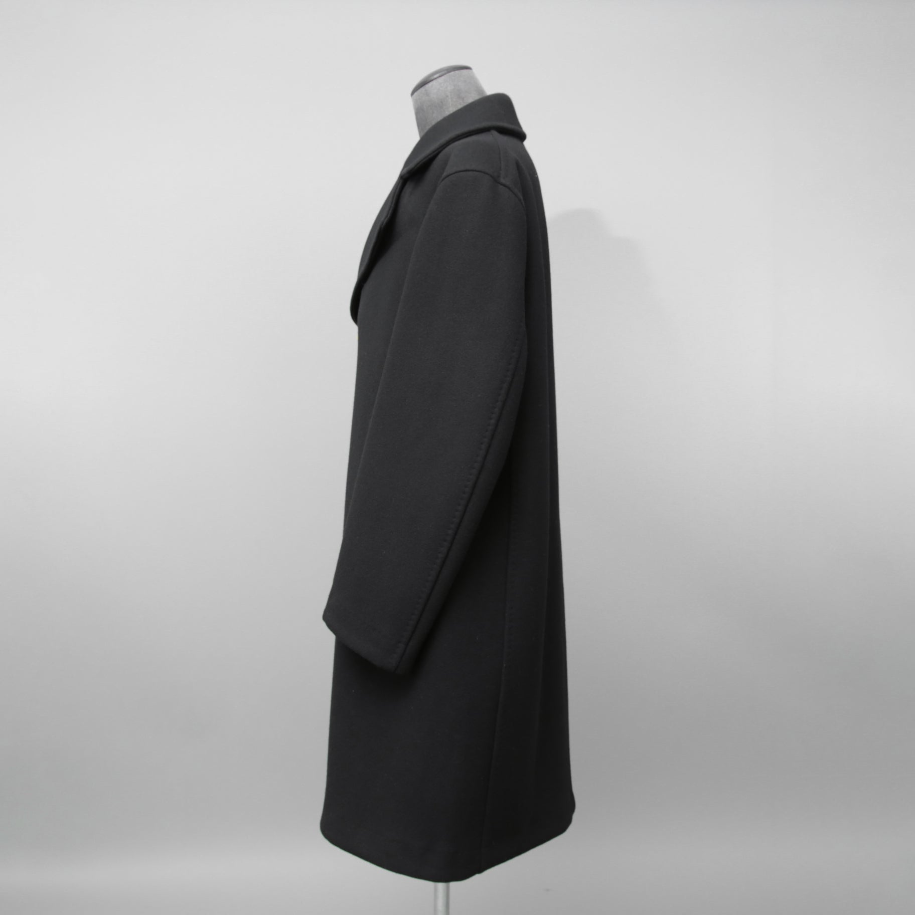 IRENISA イレニサ / 22AW トグル コート / ウール メルトン / size 2 (BLACK)