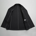 IRENISA イレニサ / 22AW トグル コート / ウール メルトン / size 2 (BLACK)