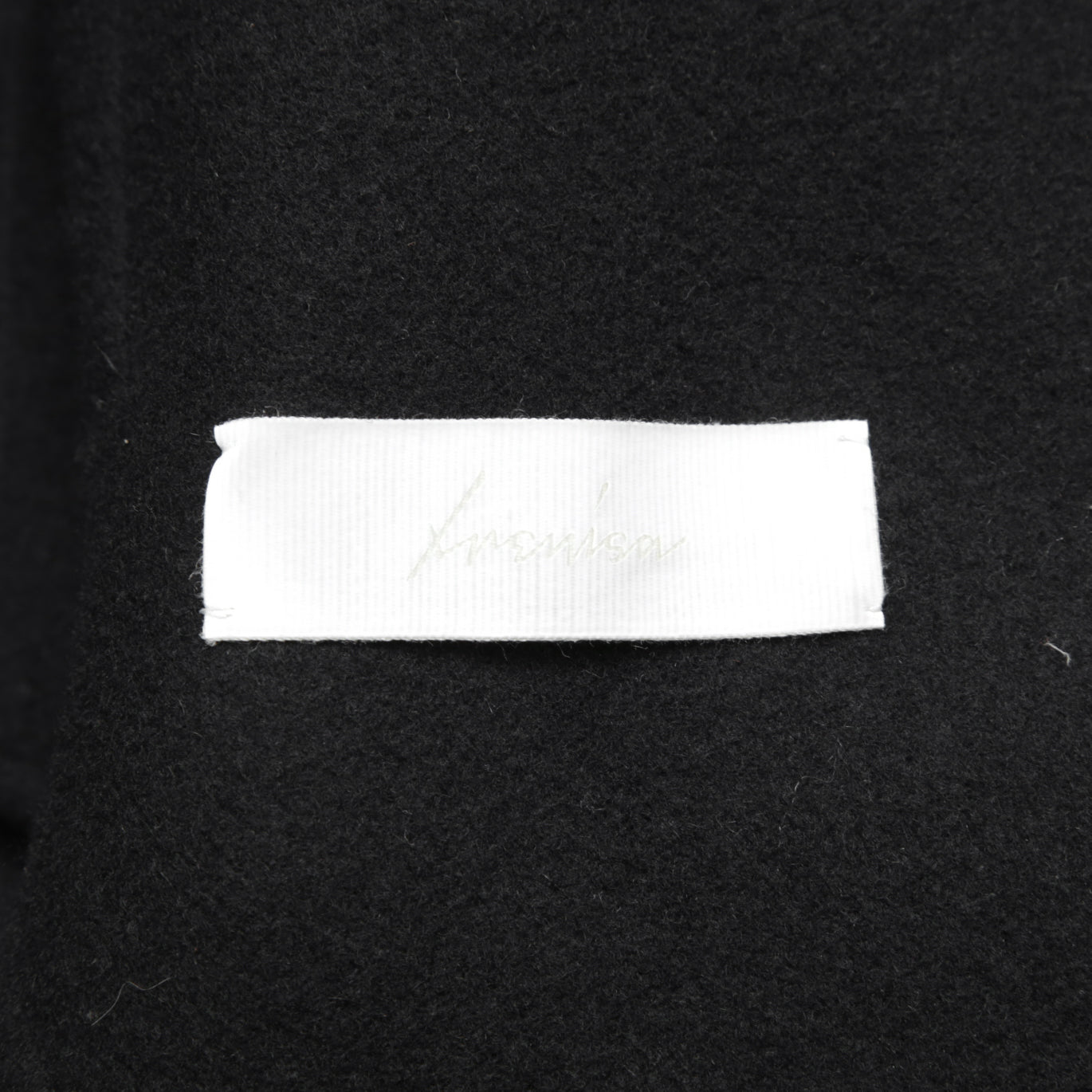 IRENISA イレニサ / 22AW トグル コート / ウール メルトン / size 2 (BLACK)