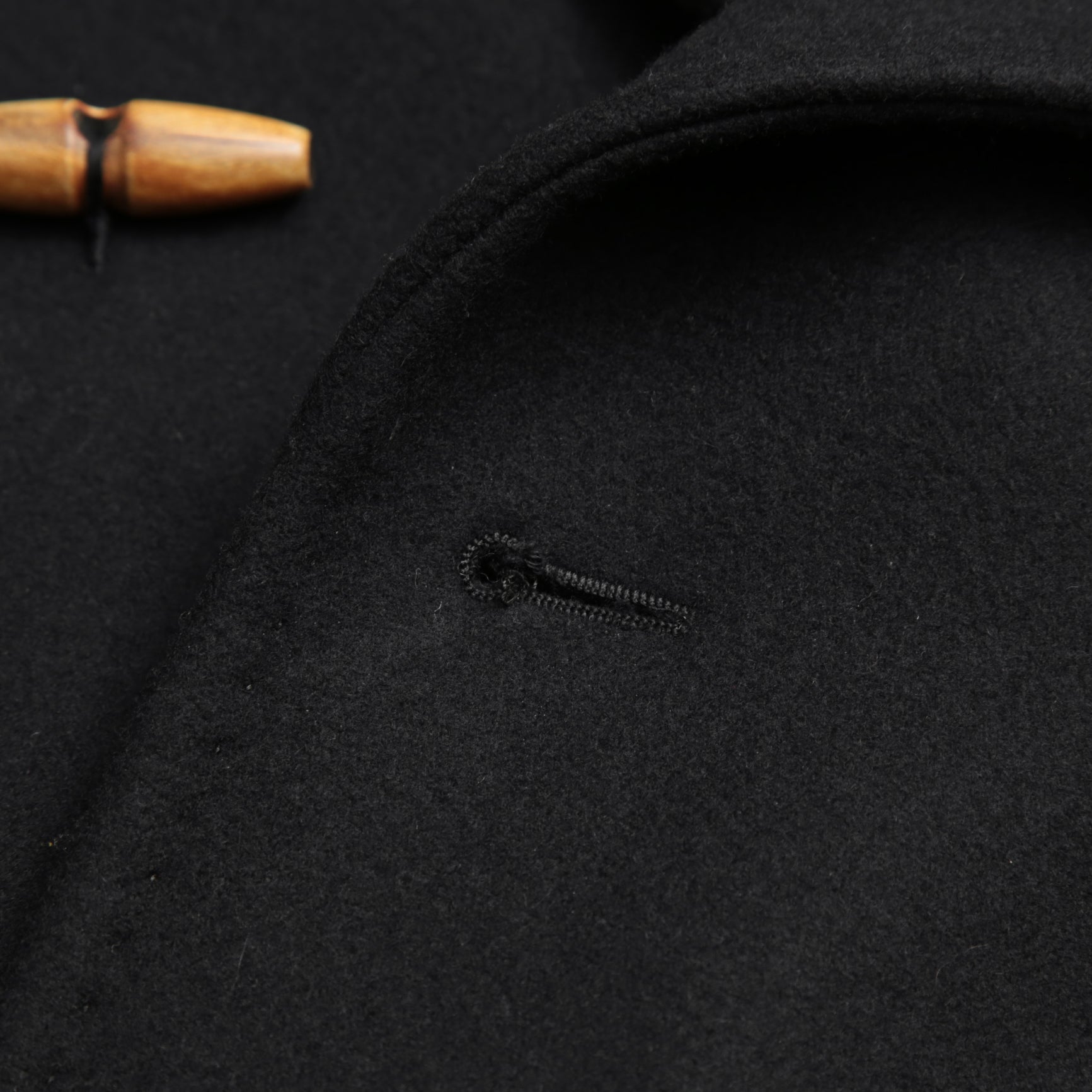 IRENISA イレニサ / 22AW トグル コート / ウール メルトン / size 2 (BLACK)