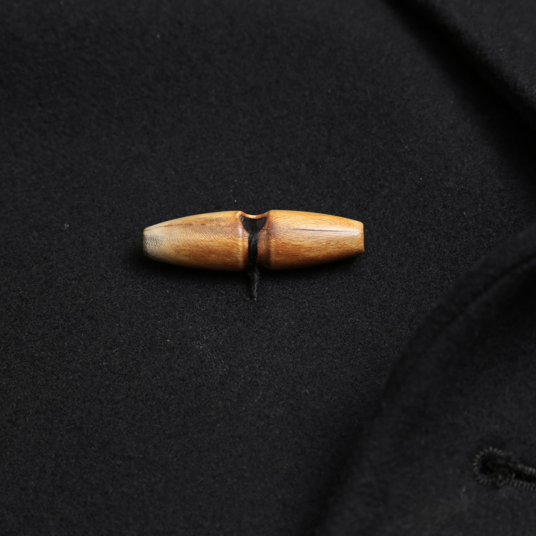 IRENISA イレニサ / 22AW トグル コート / ウール メルトン / size 2 (BLACK)