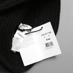 新品 CELINE セリーヌ / シームレス カシミア クロシェハット / バケットハット / 2A47T384D / one size (BLACK)