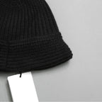 新品 CELINE セリーヌ / シームレス カシミア クロシェハット / バケットハット / 2A47T384D / one size (BLACK)