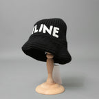 新品 CELINE セリーヌ / シームレス カシミア クロシェハット / バケットハット / 2A47T384D / one size (BLACK)