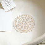 新品 HERMES エルメス / 2023年商品 サントノーレ アン フィネス / ベレー帽 / size 57 (アイボリー)