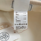 新品 HERMES エルメス / 2023年商品 サントノーレ アン フィネス / ベレー帽 / size 57 (アイボリー)