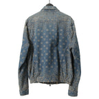 美品 AMIRI アミリ / Bandana Embroidery Denim Blouson / size M (INDIGO) バンダナ 総柄 刺繍 デニムジャケット