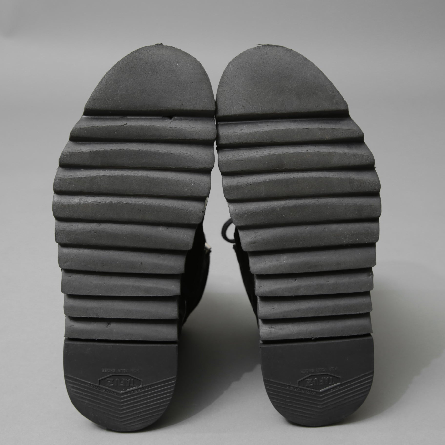 BORIS BIDJAN SABERI ボリス ビジャン サベリ / 16SS BAMBA 4 / HIGH / OBJECT DYED LAMB LEATHER / ラムレザー スニーカー / size 41 (26cm) BLACK