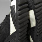 BORIS BIDJAN SABERI ボリス ビジャン サベリ / 16SS BAMBA 4 / HIGH / OBJECT DYED LAMB LEATHER / ラムレザー スニーカー / size 41 (26cm) BLACK