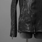 incarnation インカネーション / 16AW 美品 Baby Calf Object Dyed Zip Seam / Leather Jacket / size XS (BLACK)