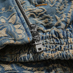 美品 AMIRI アミリ / Bandana Embroidery Denim Blouson / size M (INDIGO) バンダナ 総柄 刺繍 デニムジャケット