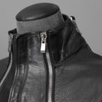 incarnation インカネーション / 16AW 美品 Baby Calf Object Dyed Zip Seam / Leather Jacket / size XS (BLACK)