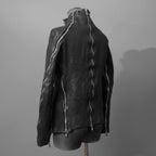 incarnation インカネーション / 16AW 美品 Baby Calf Object Dyed Zip Seam / Leather Jacket / size XS (BLACK)