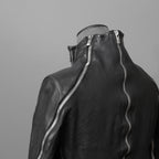 incarnation インカネーション / 16AW 美品 Baby Calf Object Dyed Zip Seam / Leather Jacket / size XS (BLACK)