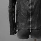 incarnation インカネーション / 16AW 美品 Baby Calf Object Dyed Zip Seam / Leather Jacket / size XS (BLACK)