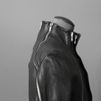 incarnation インカネーション / 16AW 美品 Baby Calf Object Dyed Zip Seam / Leather Jacket / size XS (BLACK)